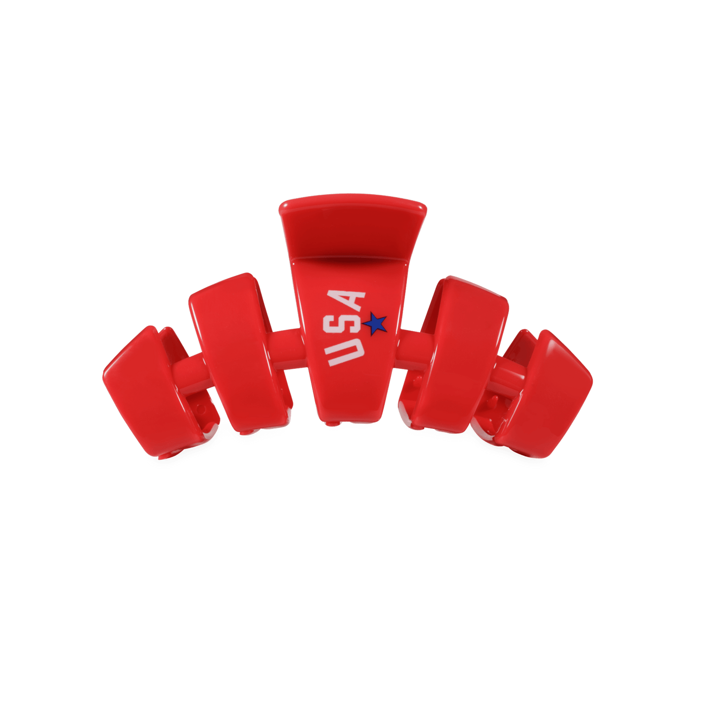 USA Classic Red Small Claw Clip