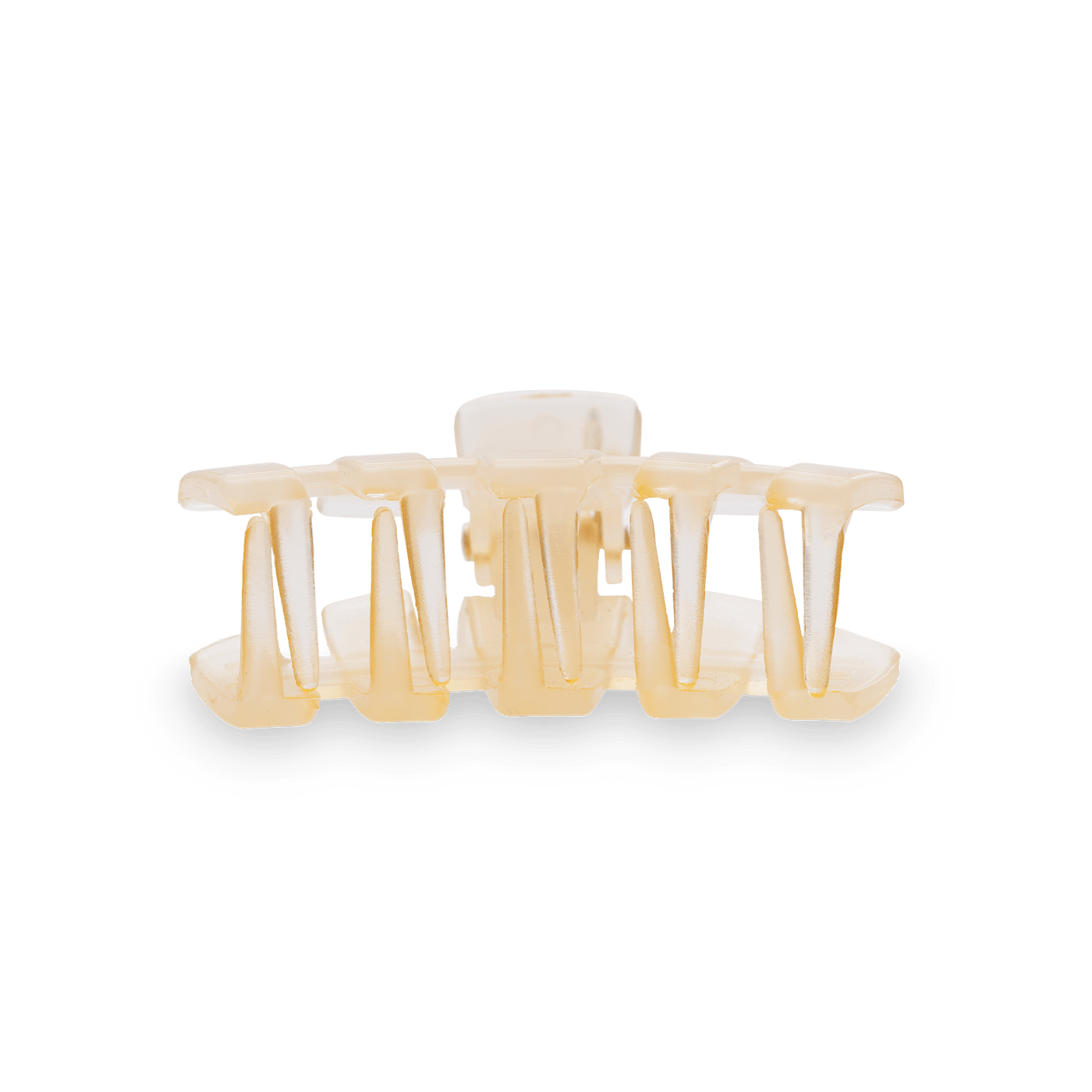 Classic Almond Beige Tiny Claw Clip