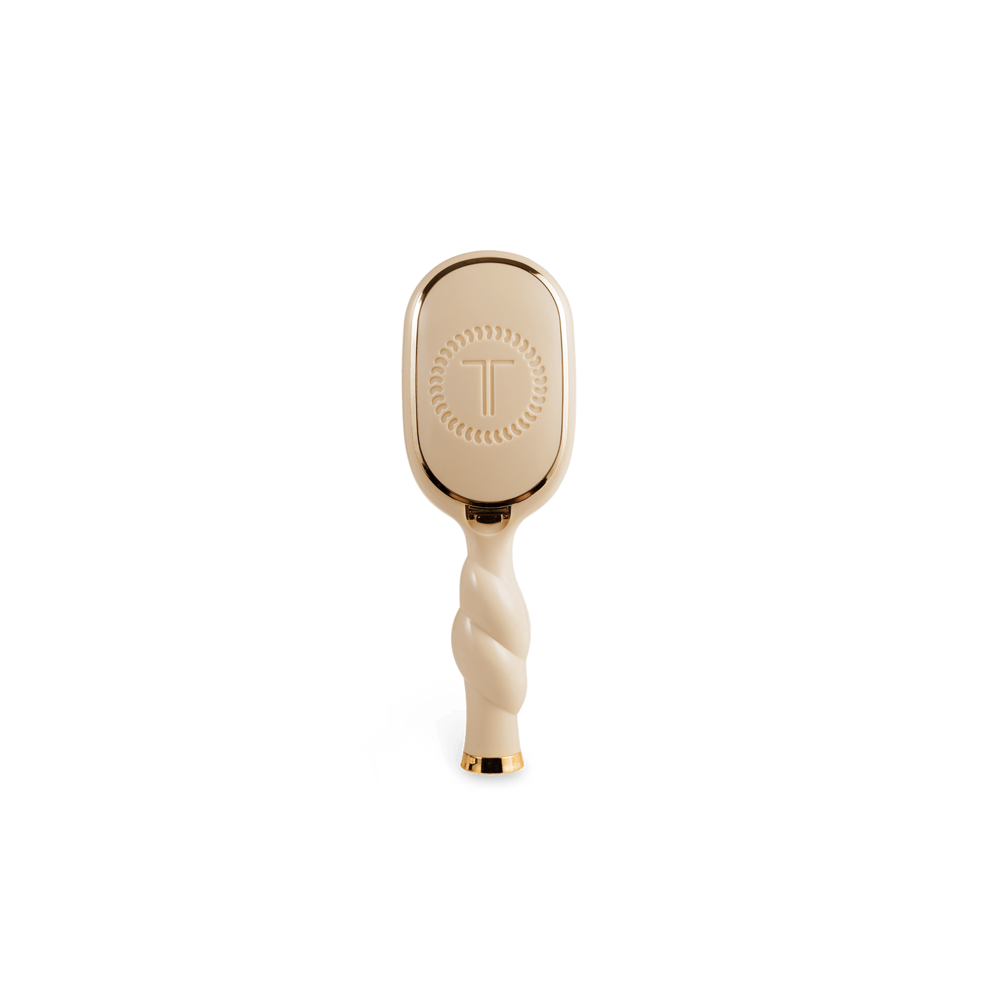 Mini Boar Bristle Hair Brush - Tan
