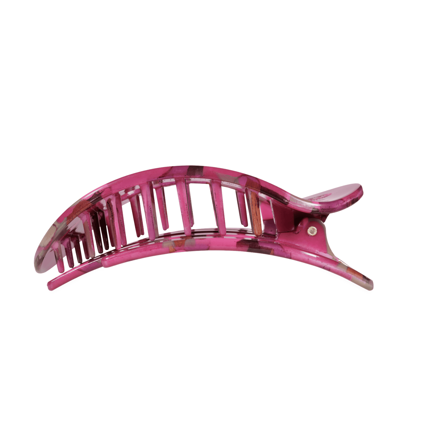 Garden Glam Large Flat Round Hair Clip