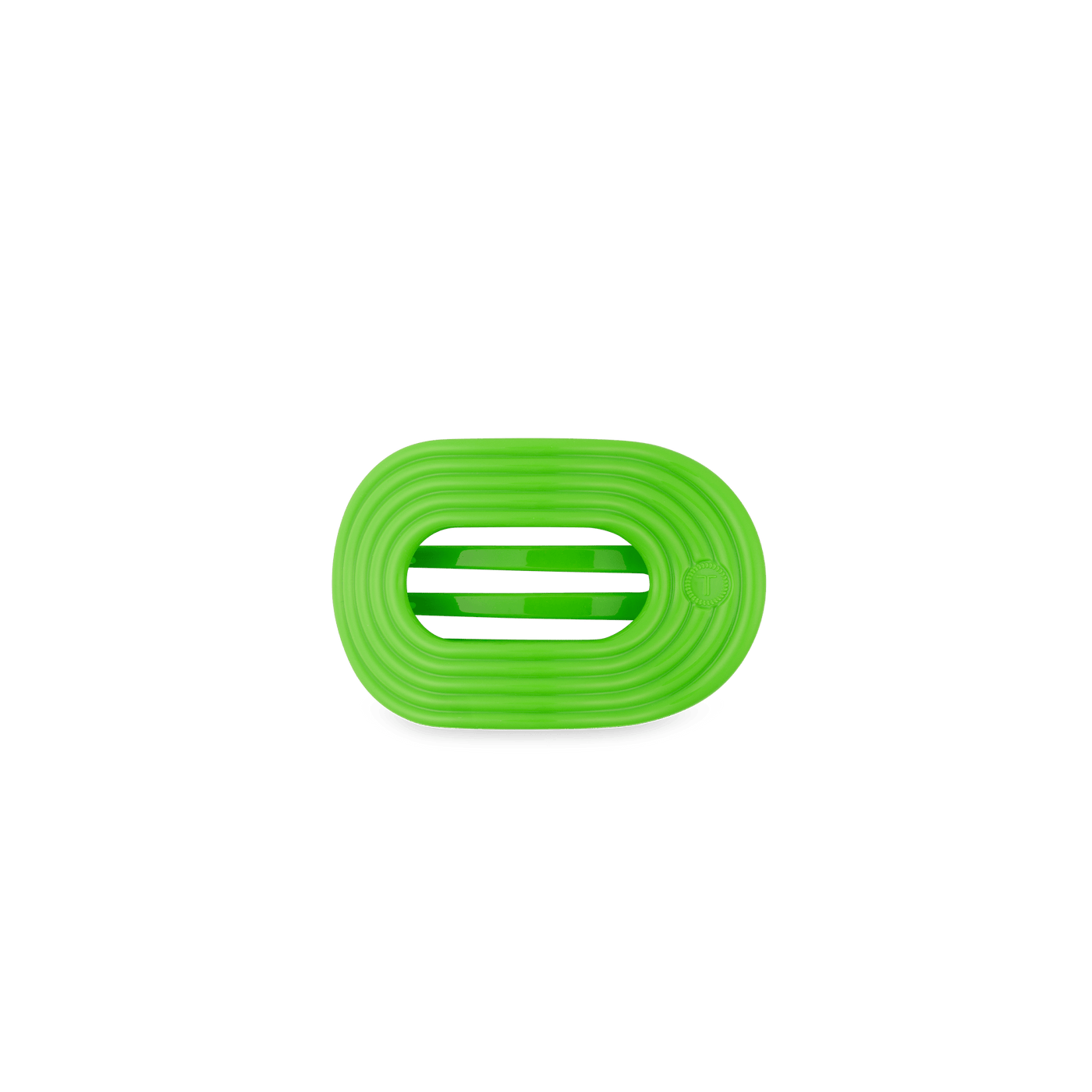 Glow For It Tiny Flat Round Hair Clip