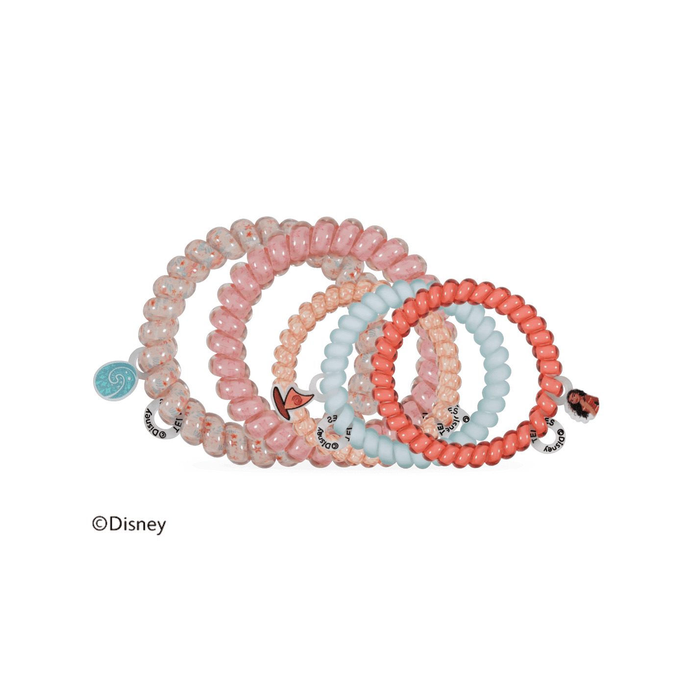 Moana Mixed Hair Ties