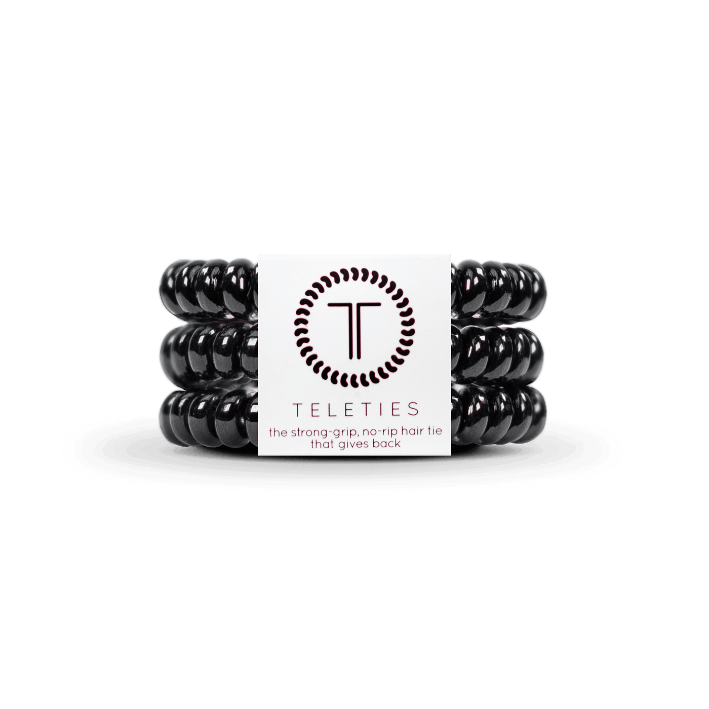 Jet Black Small Hair Ties