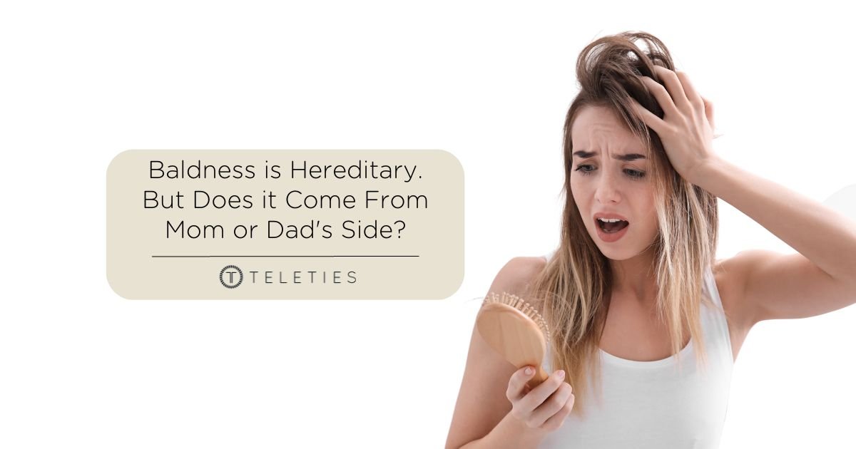 Baldness is Hereditary, And It Comes From This Side.