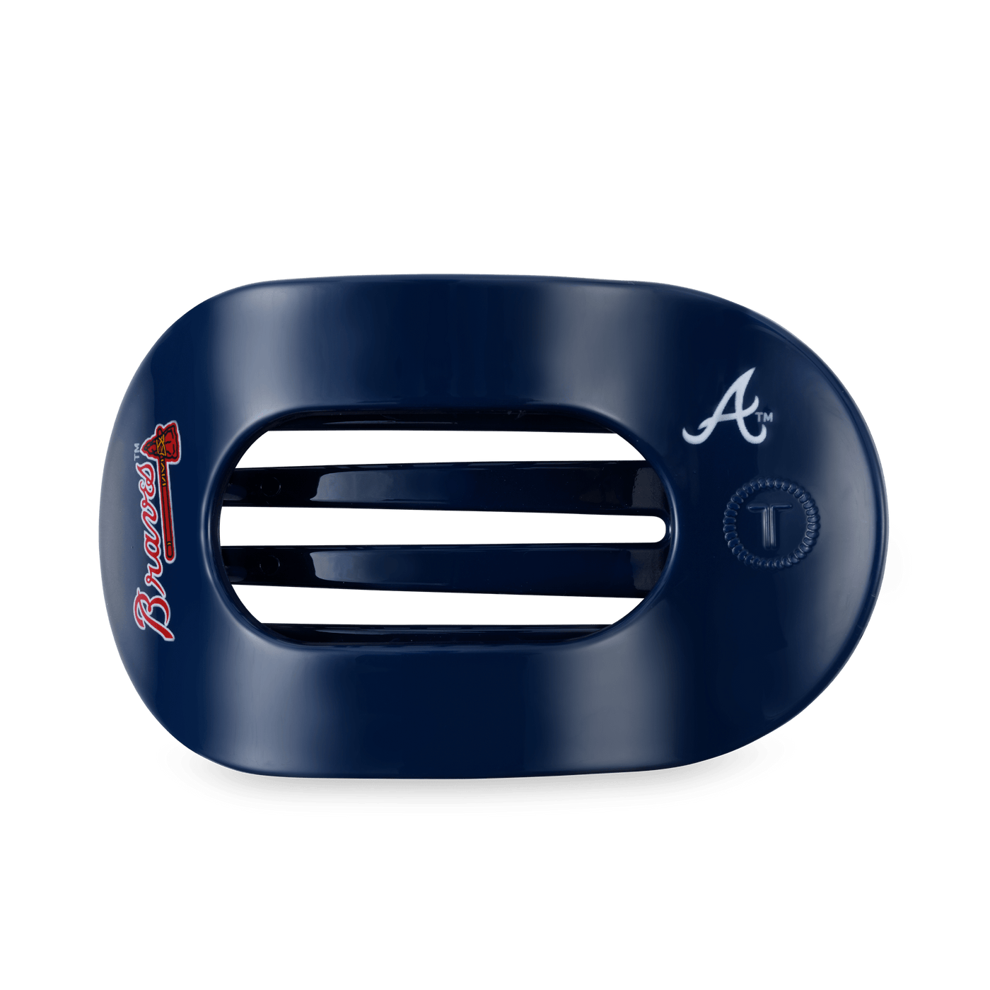 Atlanta Braves Large Flat Round Hair Clip