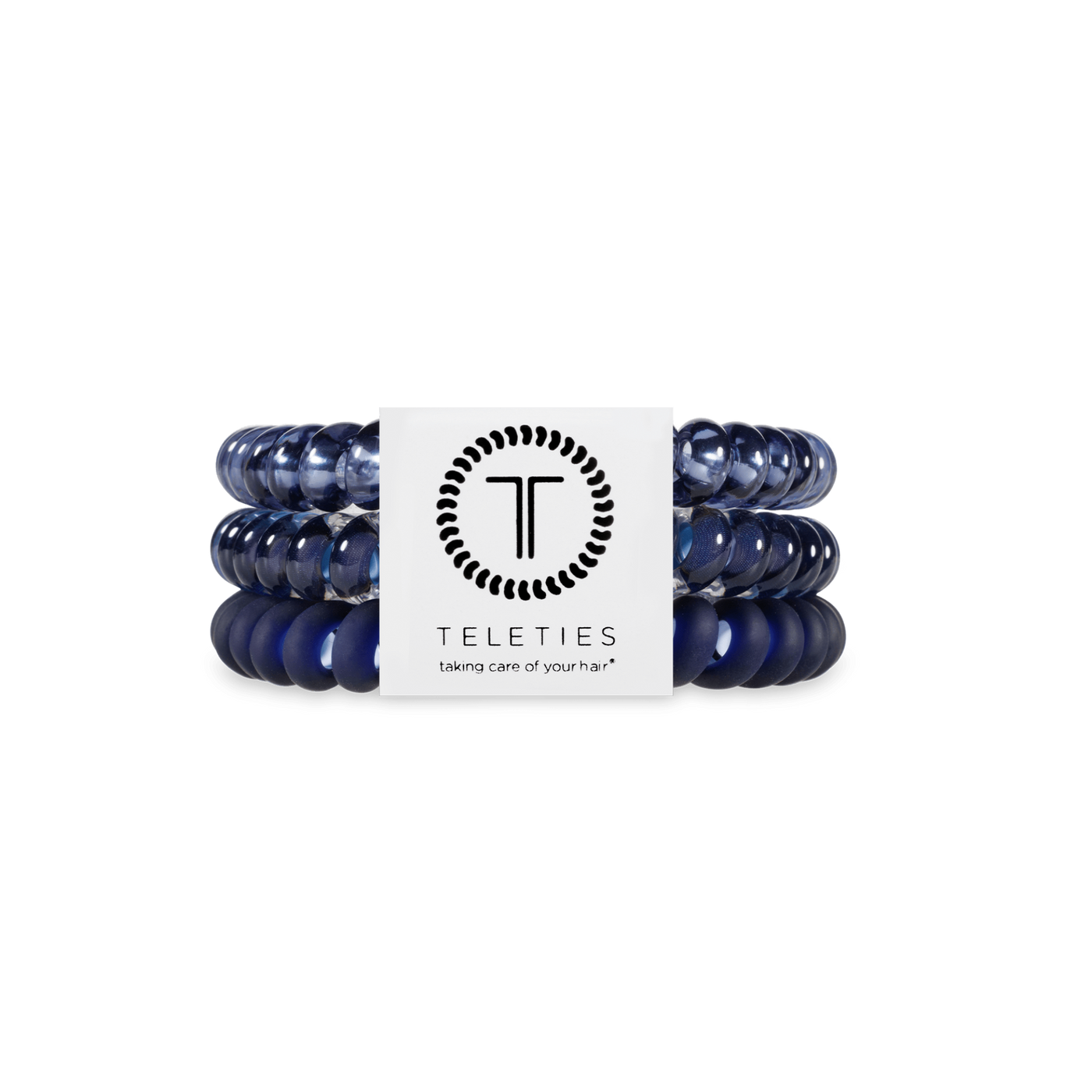Nightfall Navy Small Hair Ties