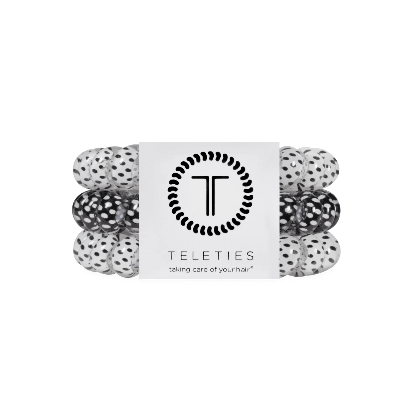 Polka Dot Party Large Hair Ties