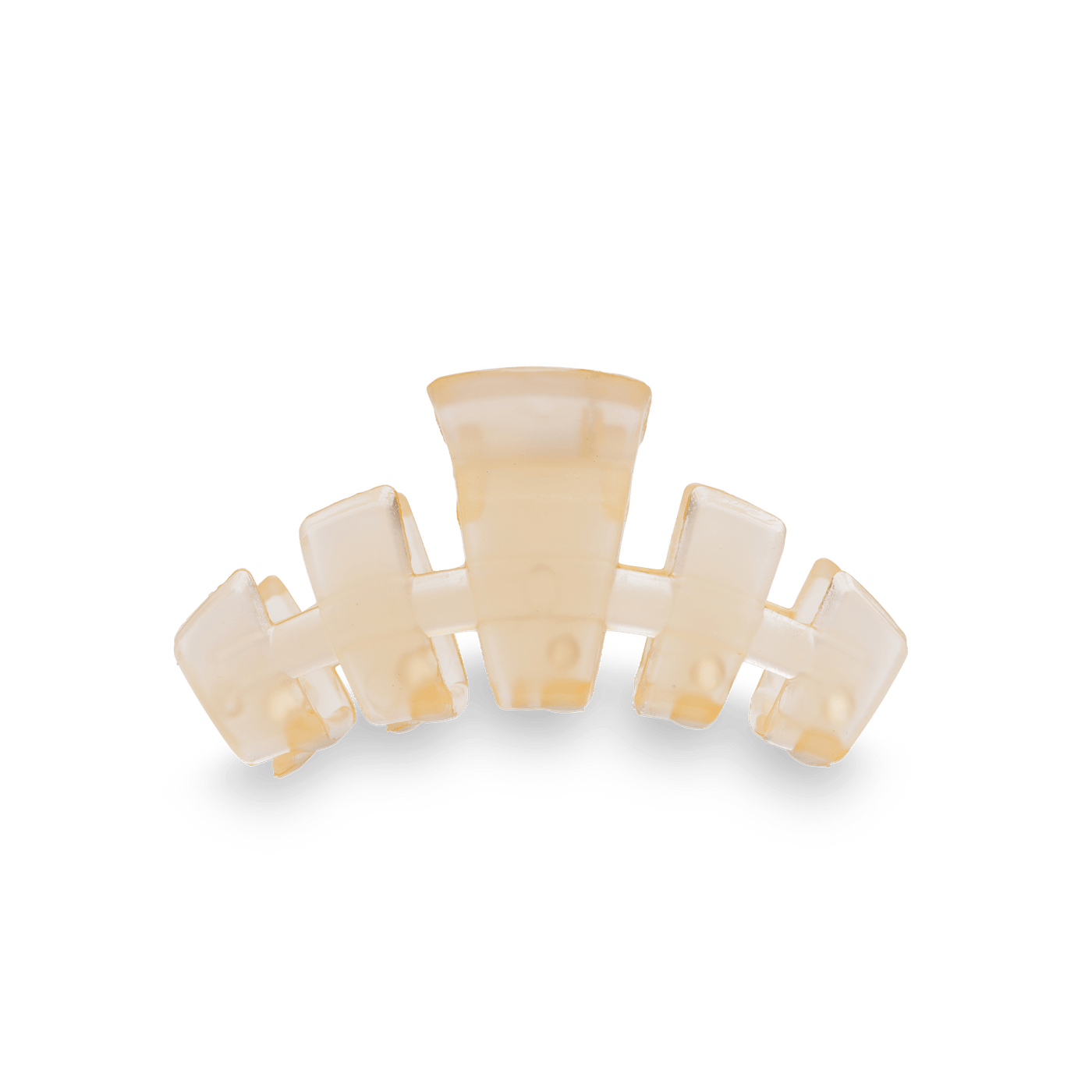 Classic Almond Beige Tiny Claw Clip