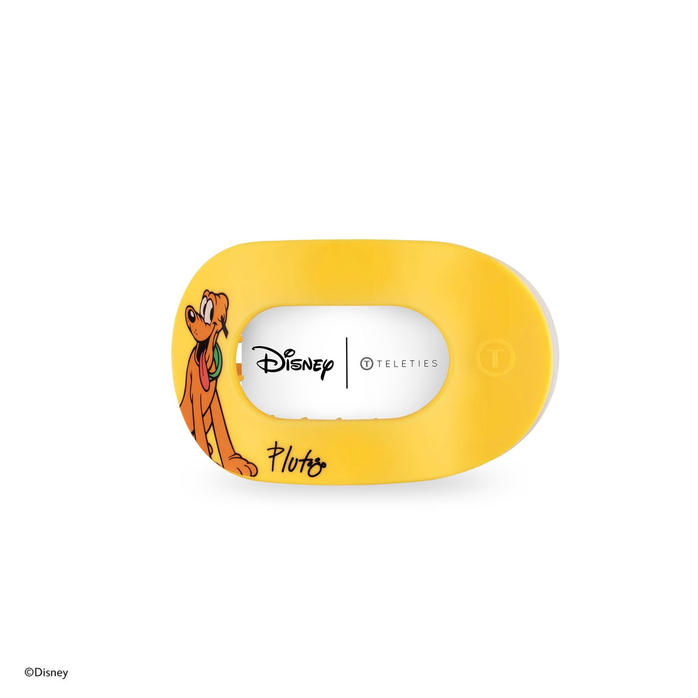 Pluto Small Flat Round Hair Clip