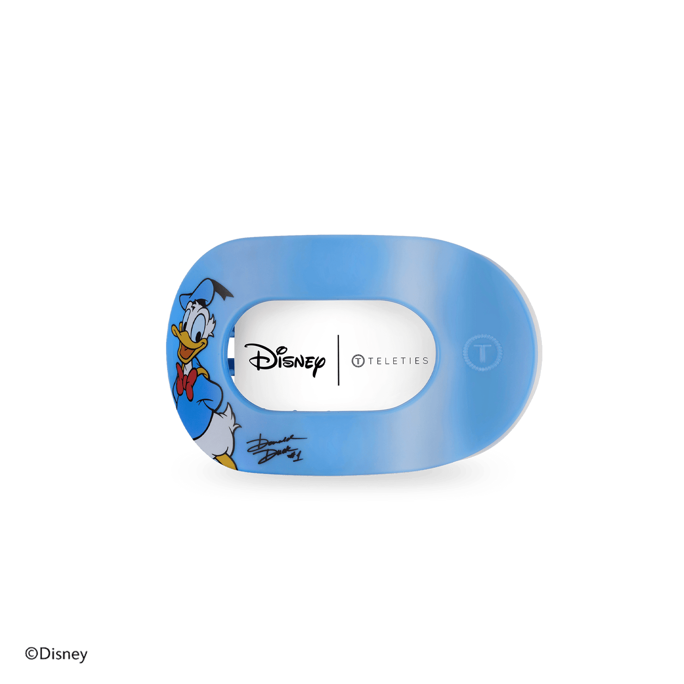 Donald Duck Small Flat Round Hair Clip