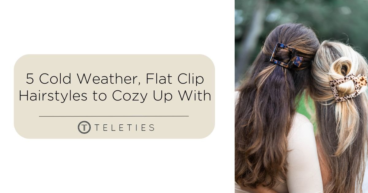 5 Cold Weather, Flat Clip Hairstyles to Cozy Up With