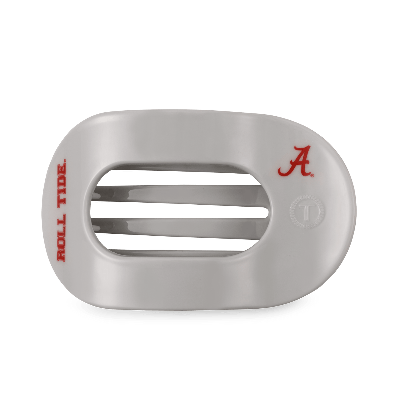 Roll Tide! Large Flat Round Hair Clip