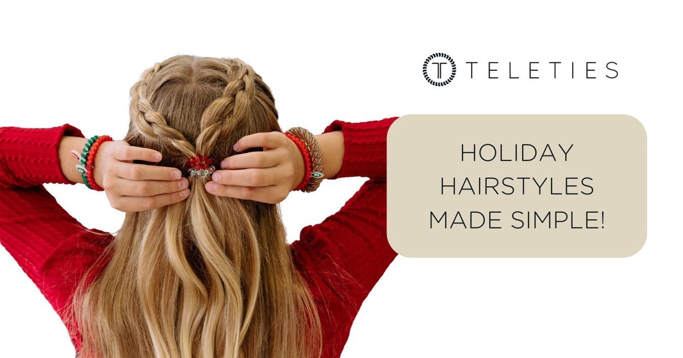 Cute & Easy Holiday Hairstyles | TELETIES