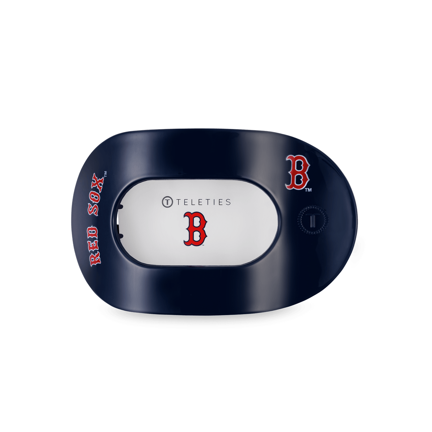 Boston Red Sox Medium Flat Round Hair Clip