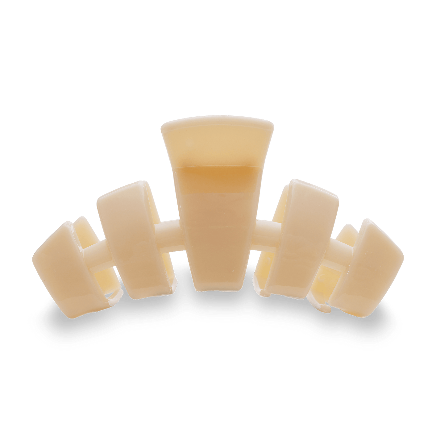 Classic Almond Beige Large Claw Clip