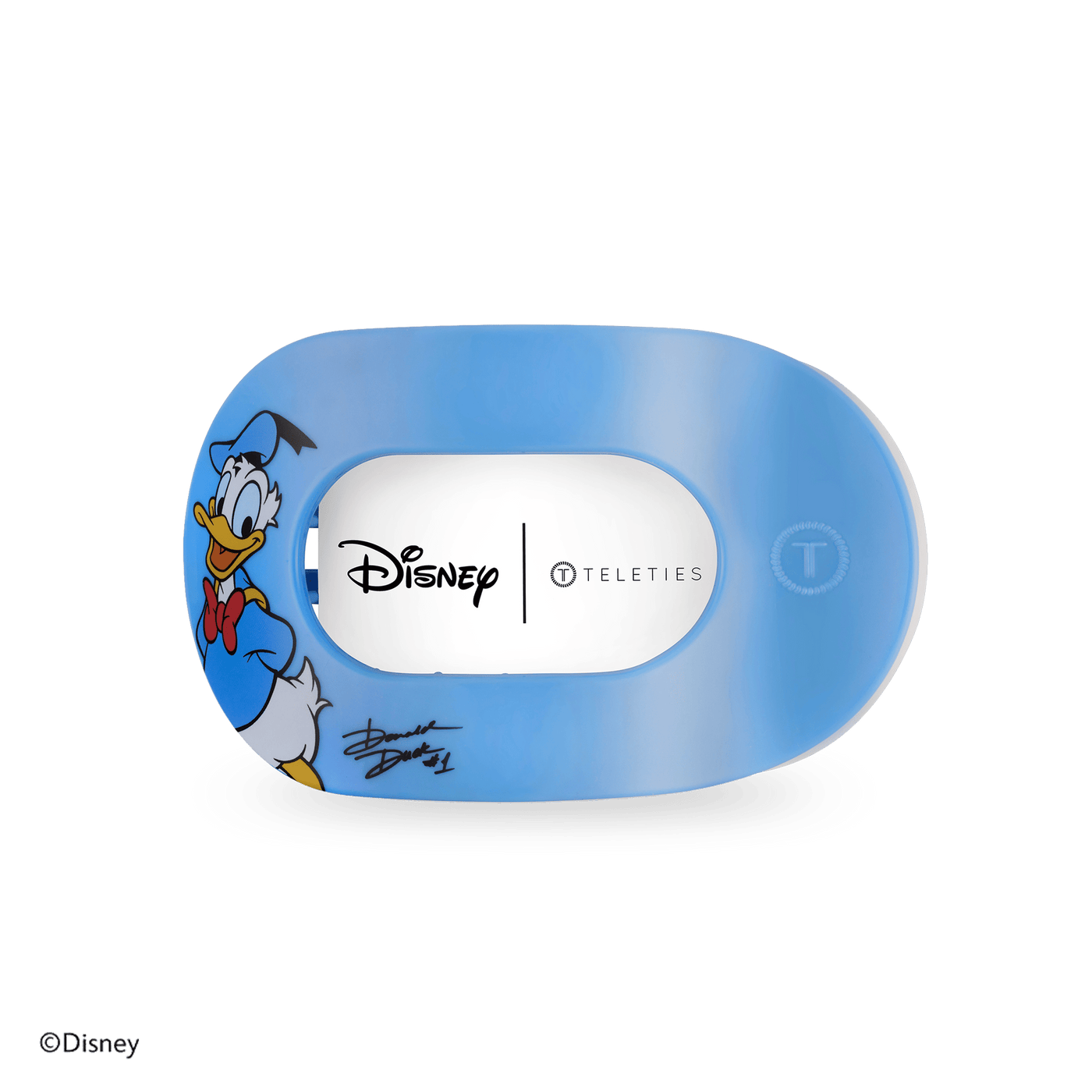 Donald Duck Medium Flat Round Hair Clip