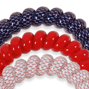 Boston Red Sox Large Hair Ties