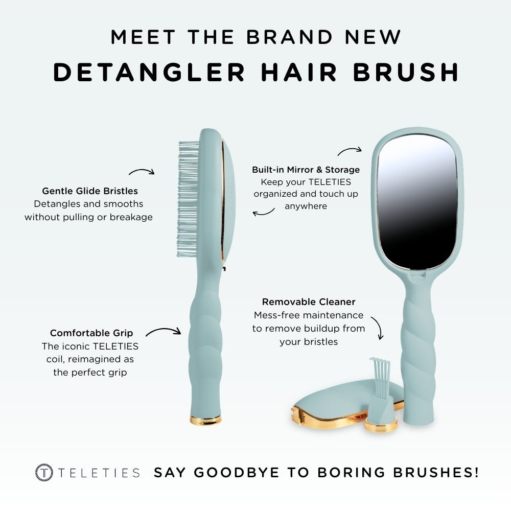 Detangler Hair Brush for Thick Hair – Blue