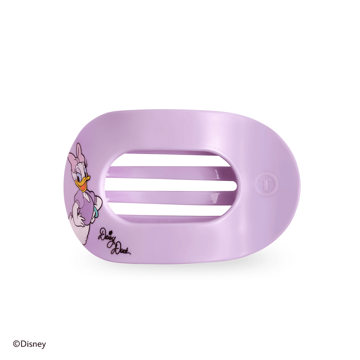 Daisy Duck Medium Flat Round Hair Clip