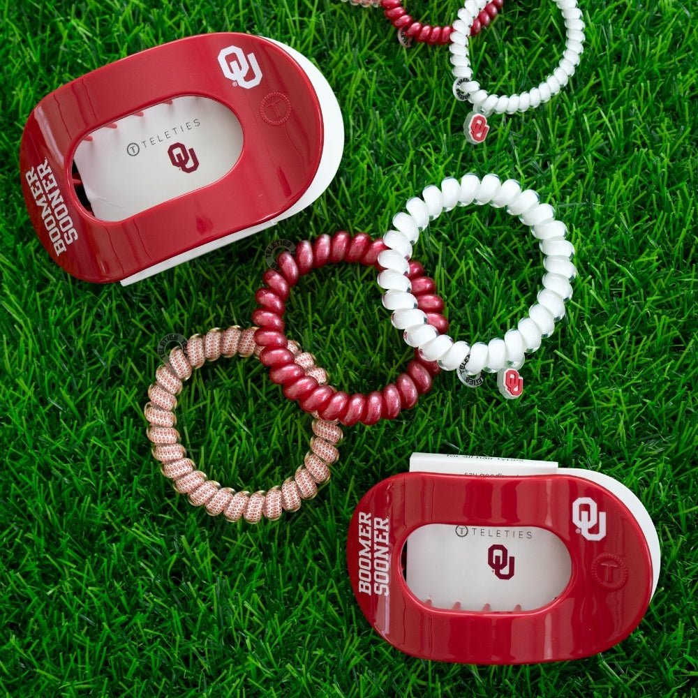 Boomer Sooner! Medium Flat Round Hair Clip