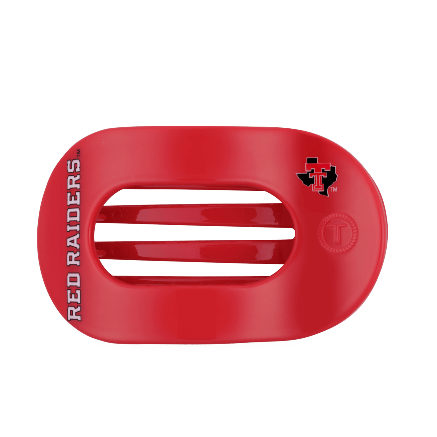 Wreck 'Em Tech! Large Flat Round Hair Clip
