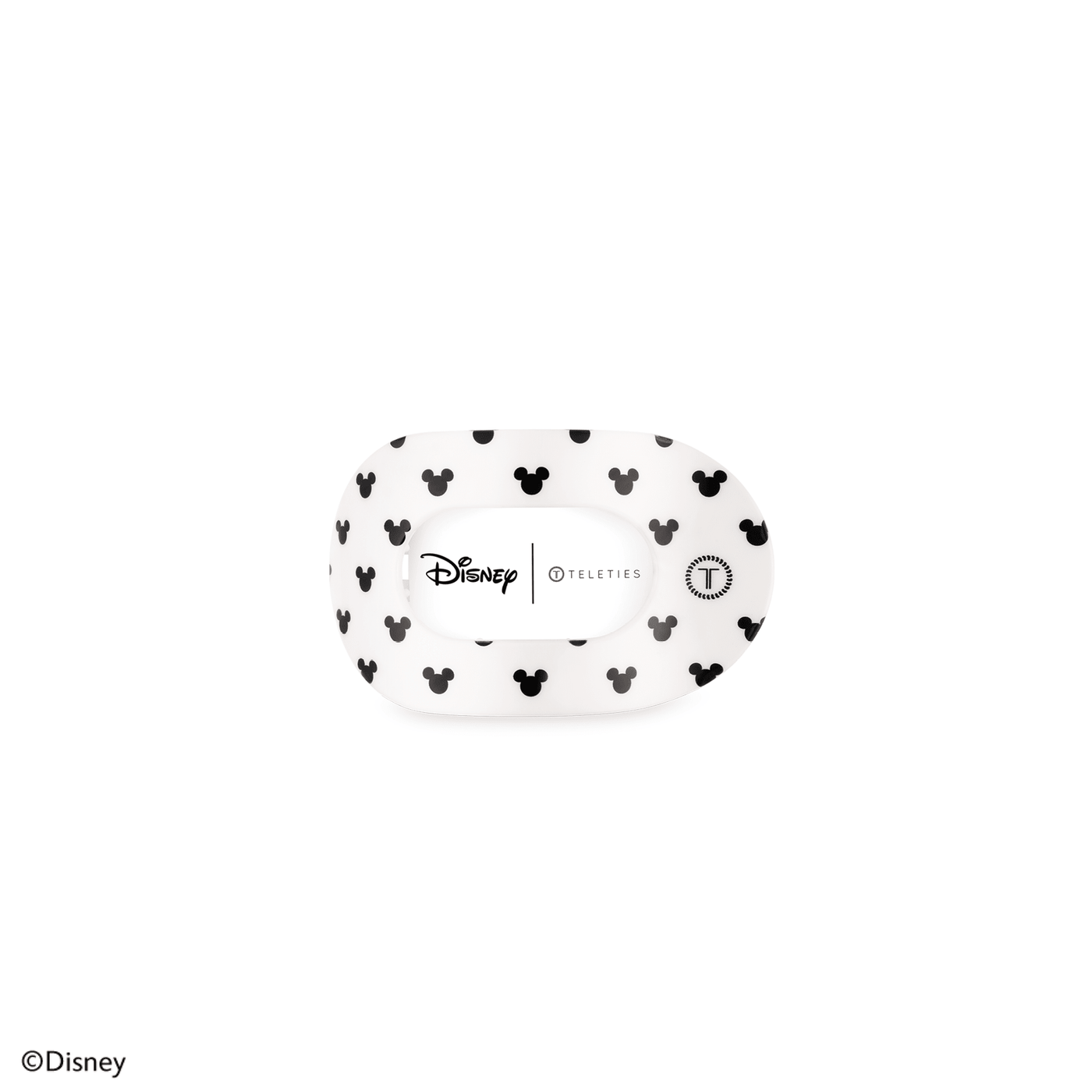 The Iconic Mickey Mouse Tiny Flat Round Hair Clip