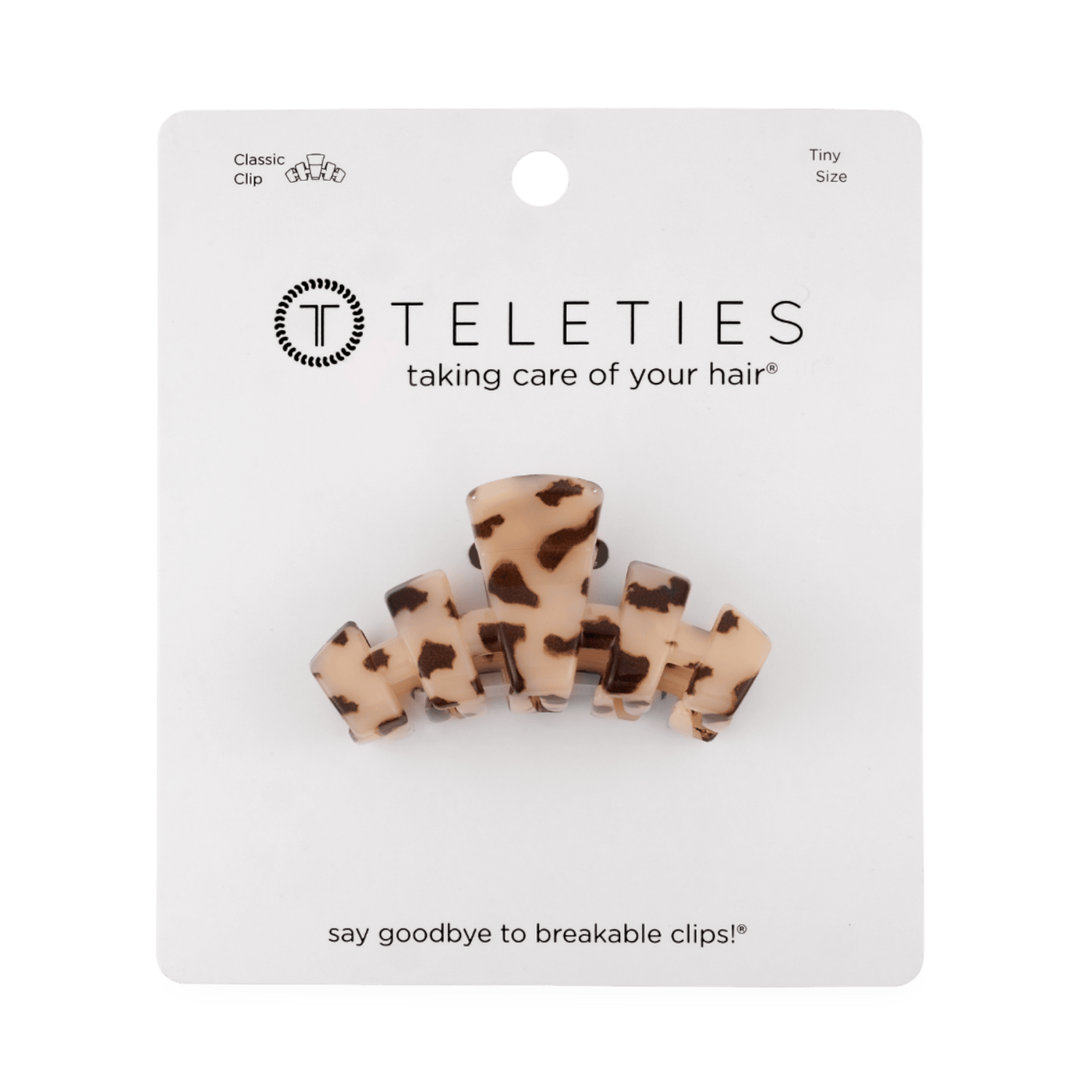 Classic Blonde Tortoise Tiny Claw Clip
