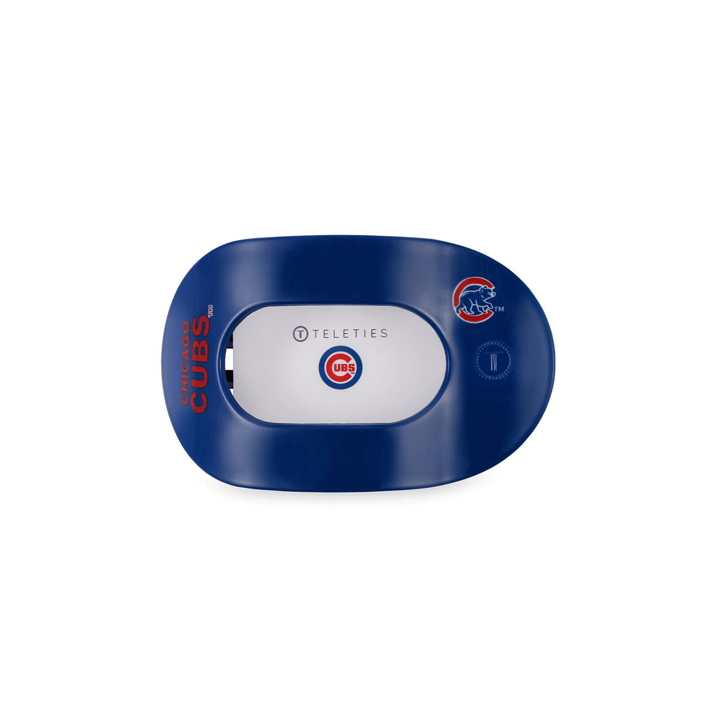 Chicago Cubs Small Flat Round Hair Clip