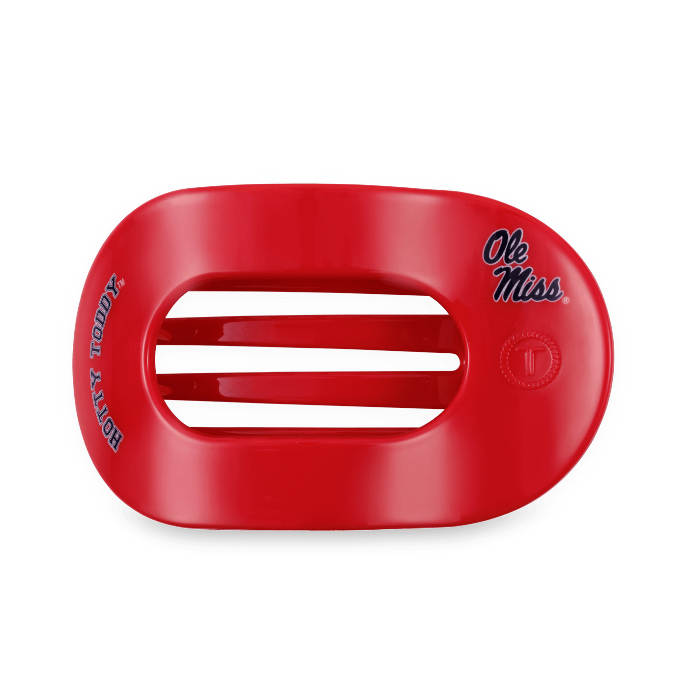 Hotty Toddy! Large Flat Round Hair Clip
