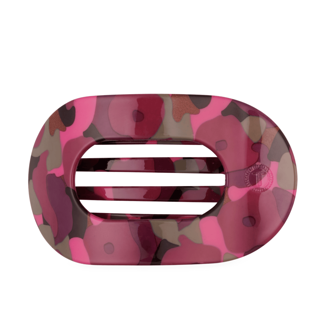 Garden Glam Large Flat Round Hair Clip