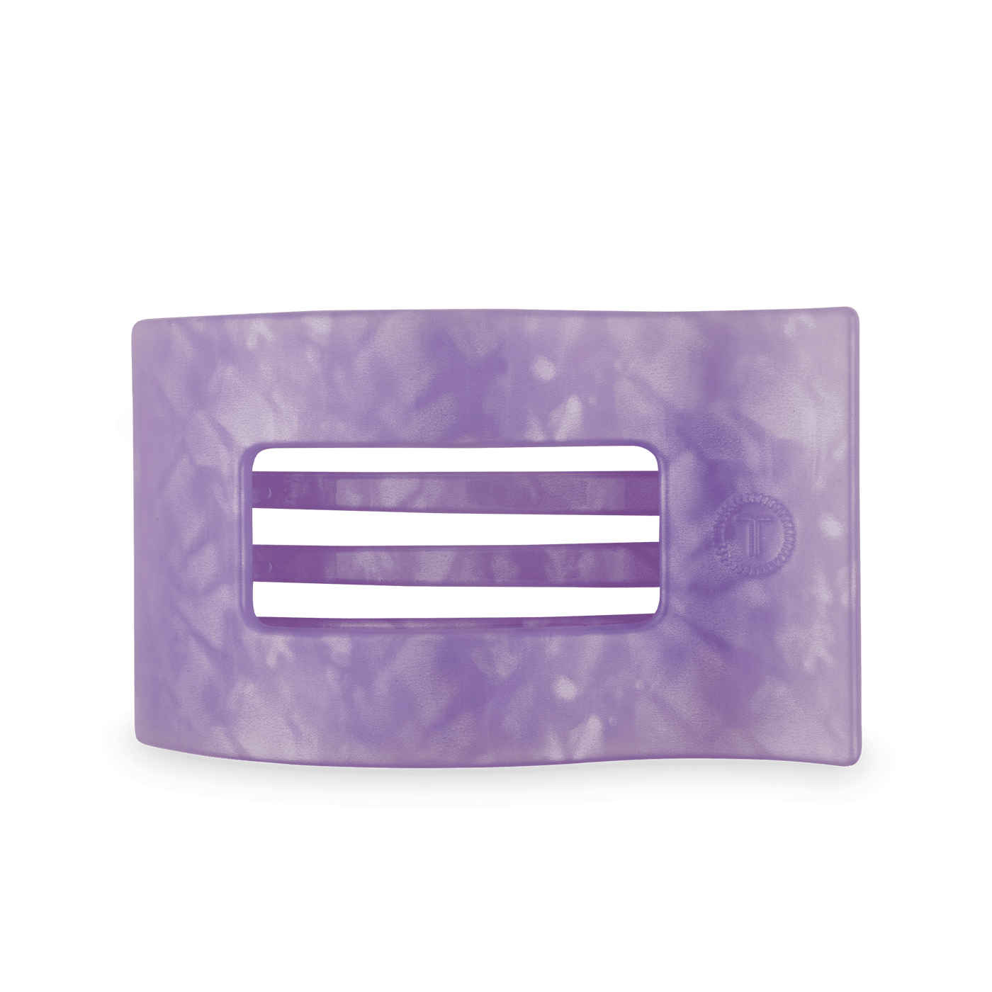 Lavender Mist Large Flat Rectangle Hair Clip