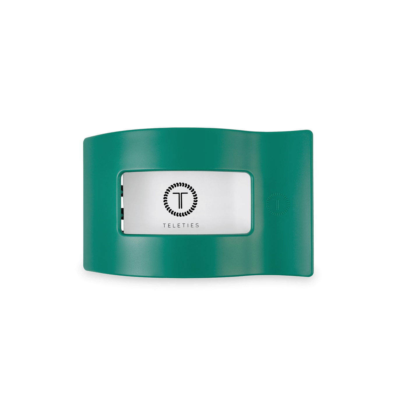 Fir Real Small Flat Rectangle Hair Clip