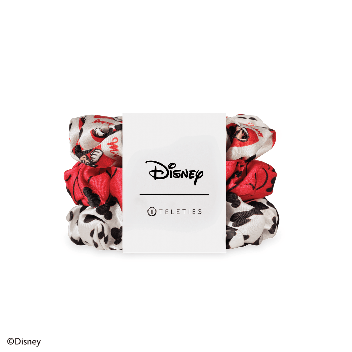Mickey Mouse Large Silk Scrunchies