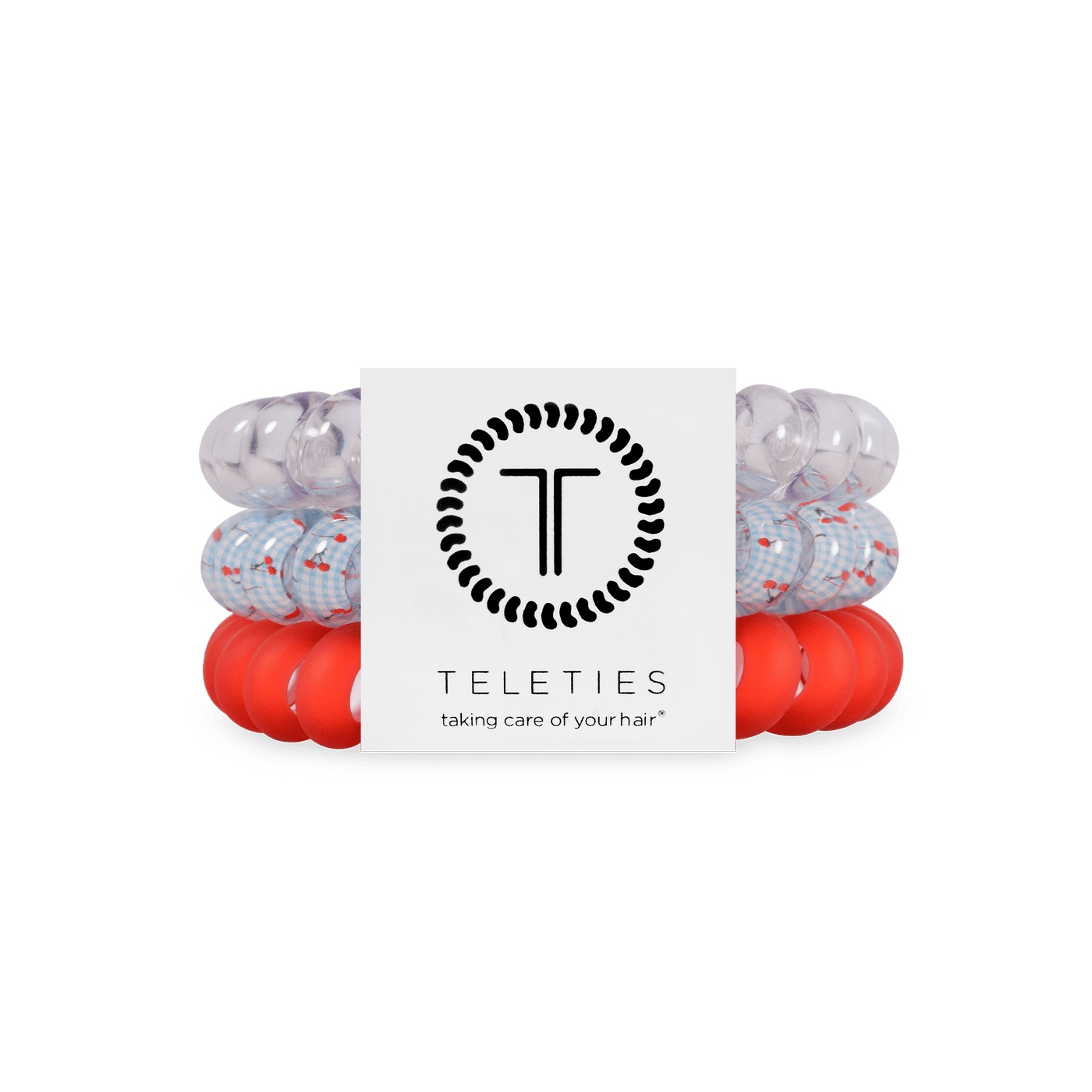Basket of Cherries Large Hair Ties