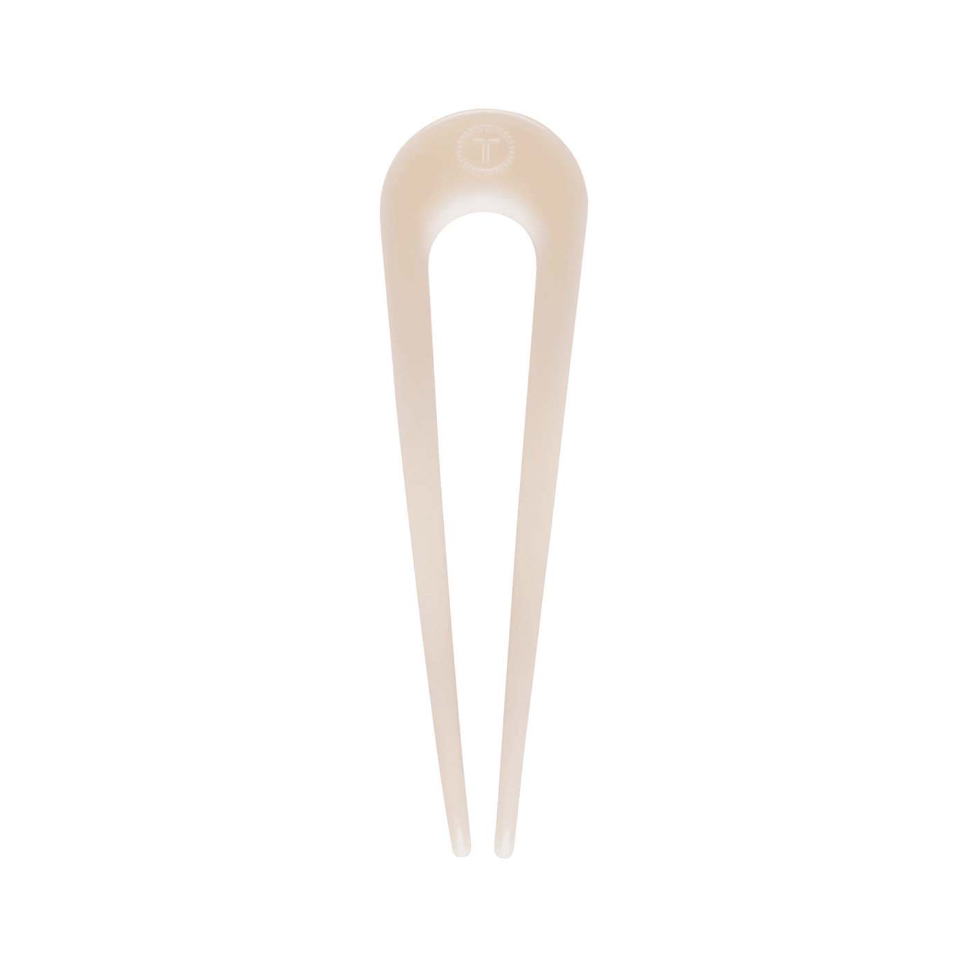 French Hair Pin Almond Beige