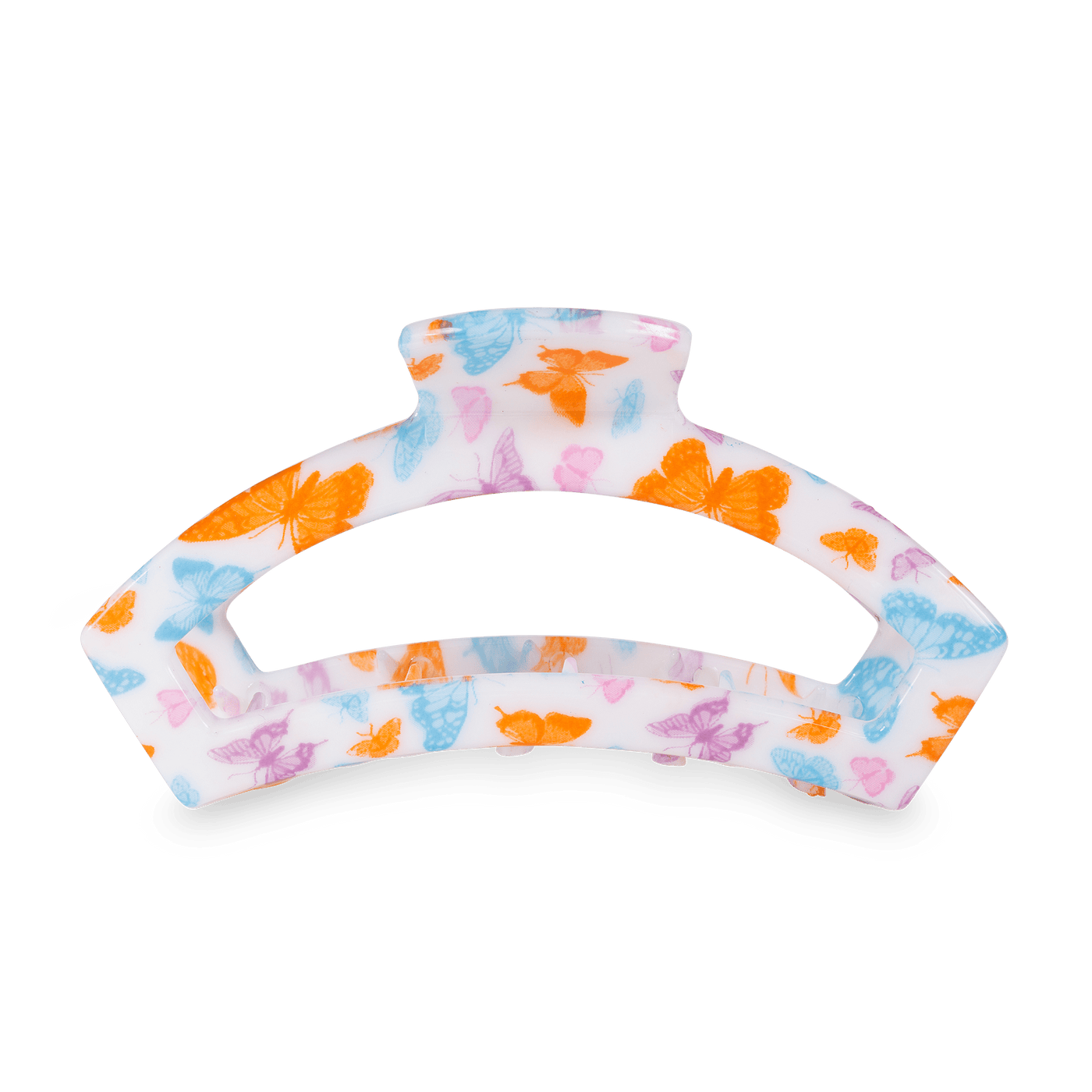 Open Fluttering By Large Hair Clip