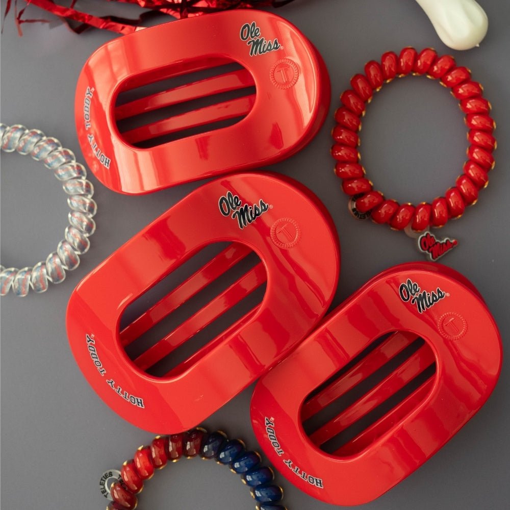 Hotty Toddy! Medium Flat Round Hair Clip