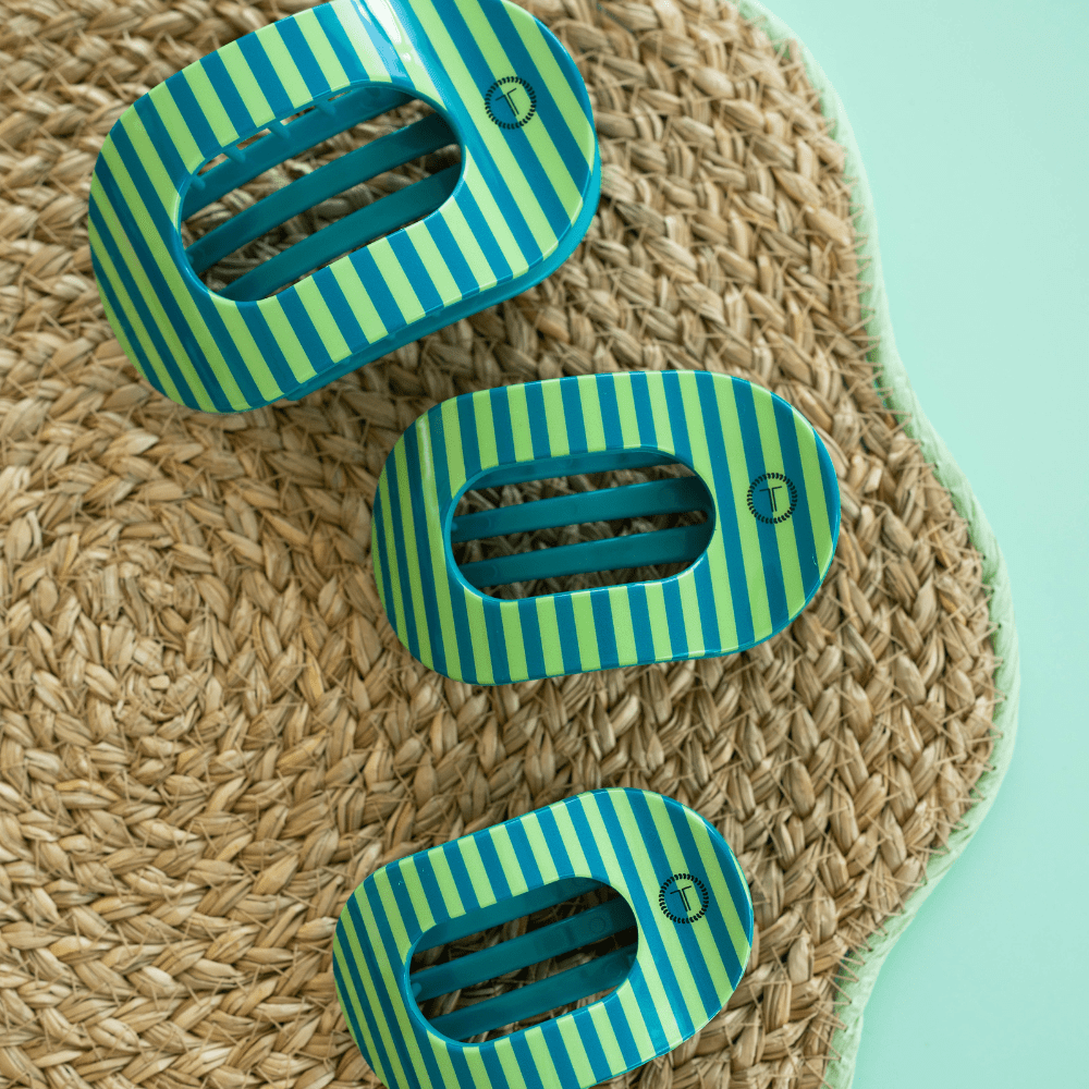 Cabana Cutie Large Flat Round Hair Clip