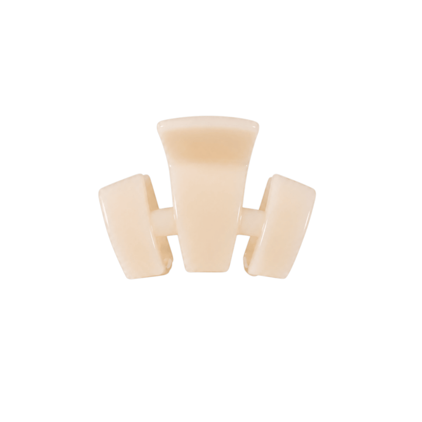 Classic Almond Beige Petite Claw Clip