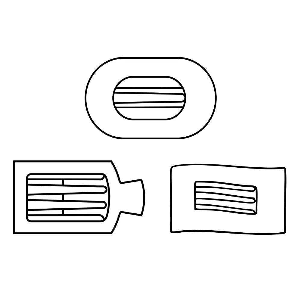 Mystery Large Flat Clip
