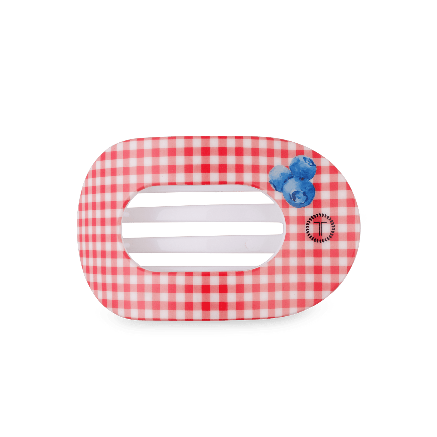 Blueberry Farms Medium Flat Round Hair Clip