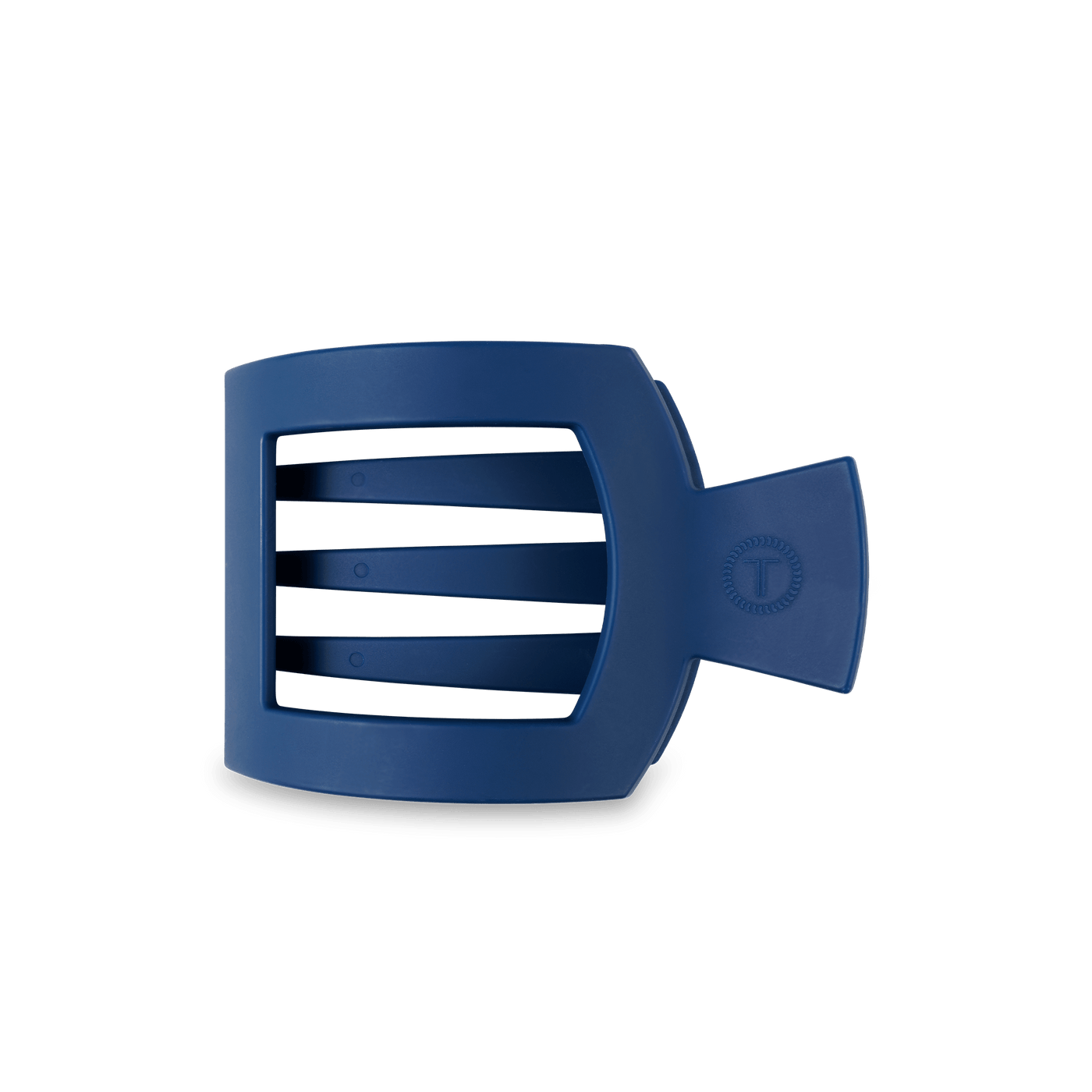 Midnight Rain Medium Flat Square Hair Clip