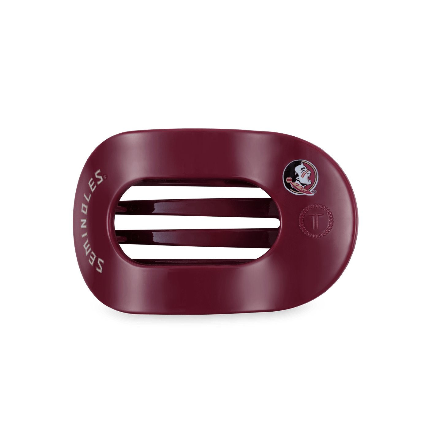Go Noles! Medium Flat Round Hair Clip