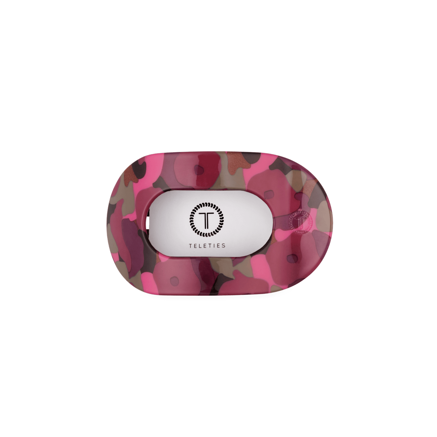 Garden Glam Small Flat Round Hair Clip