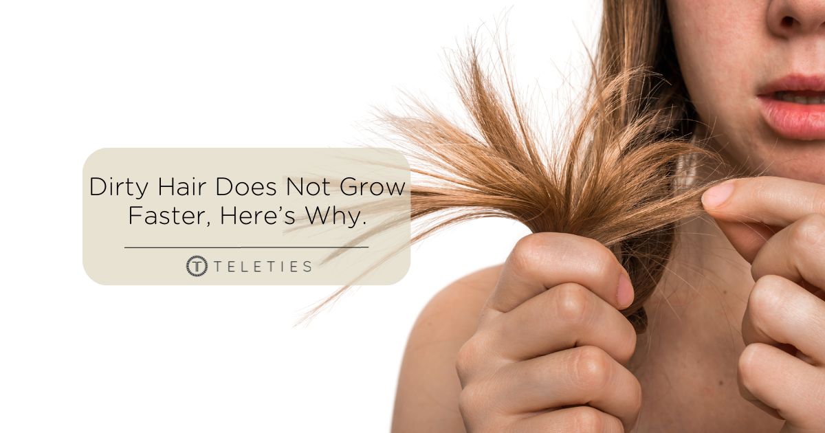 Does Dirty Hair Grow Faster?