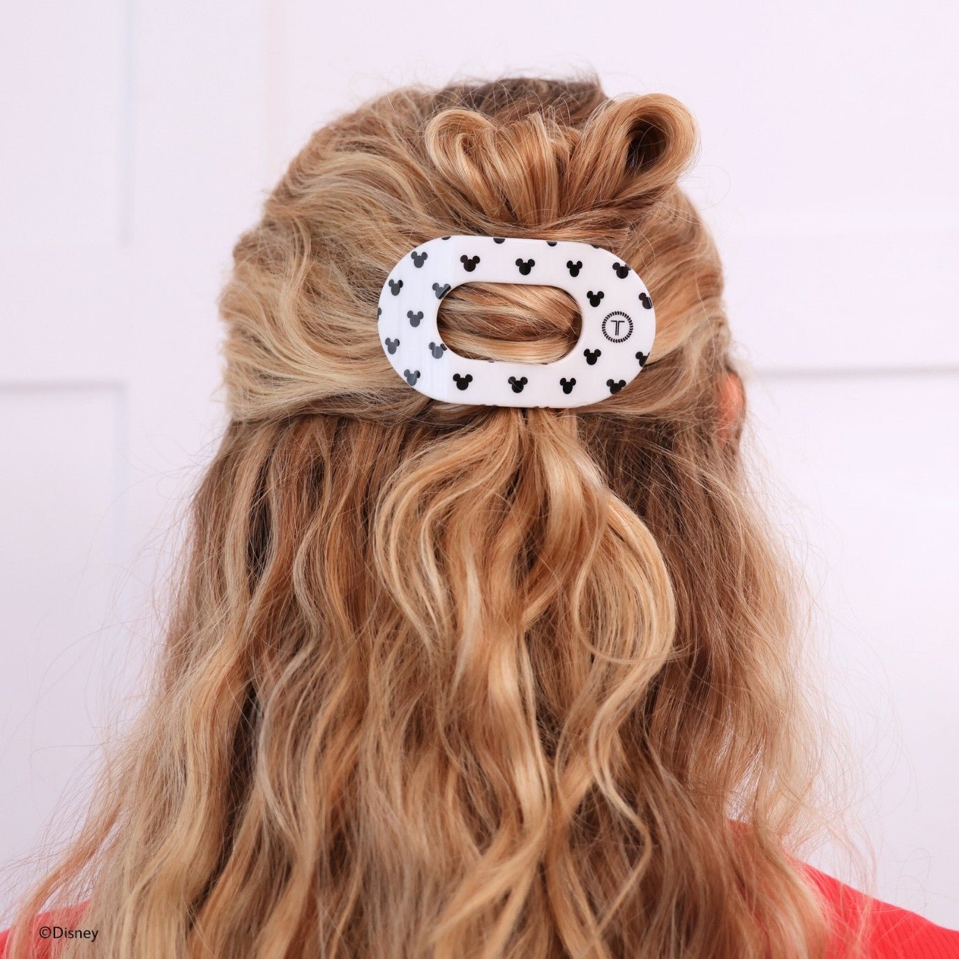 The Iconic Mickey Mouse Small Flat Round Hair Clip