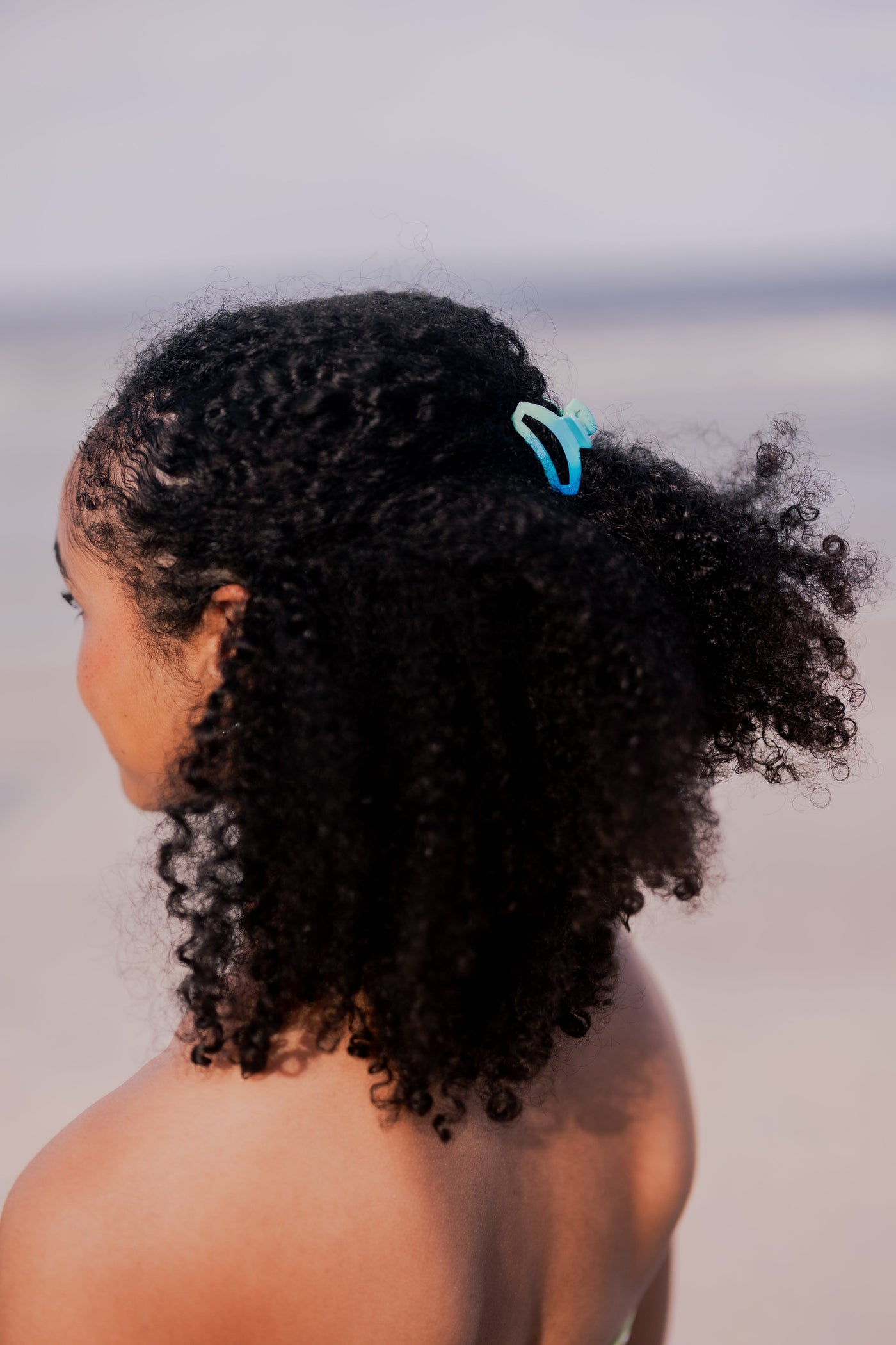 Open Poolside Tiny Hair Clip