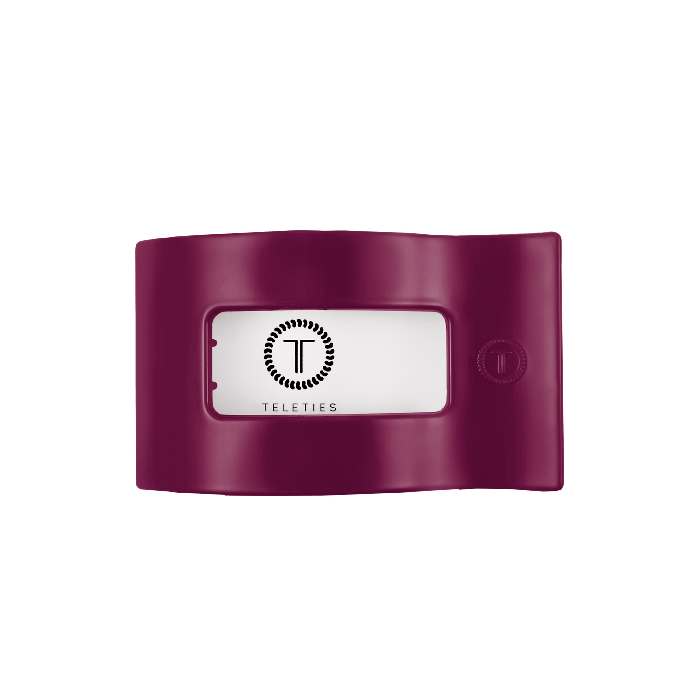 Mulberry Medium Flat Rectangle Hair Clip