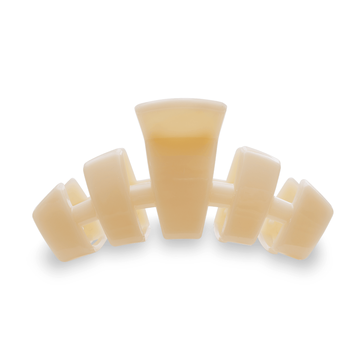 Classic Almond Beige Medium Claw Clip
