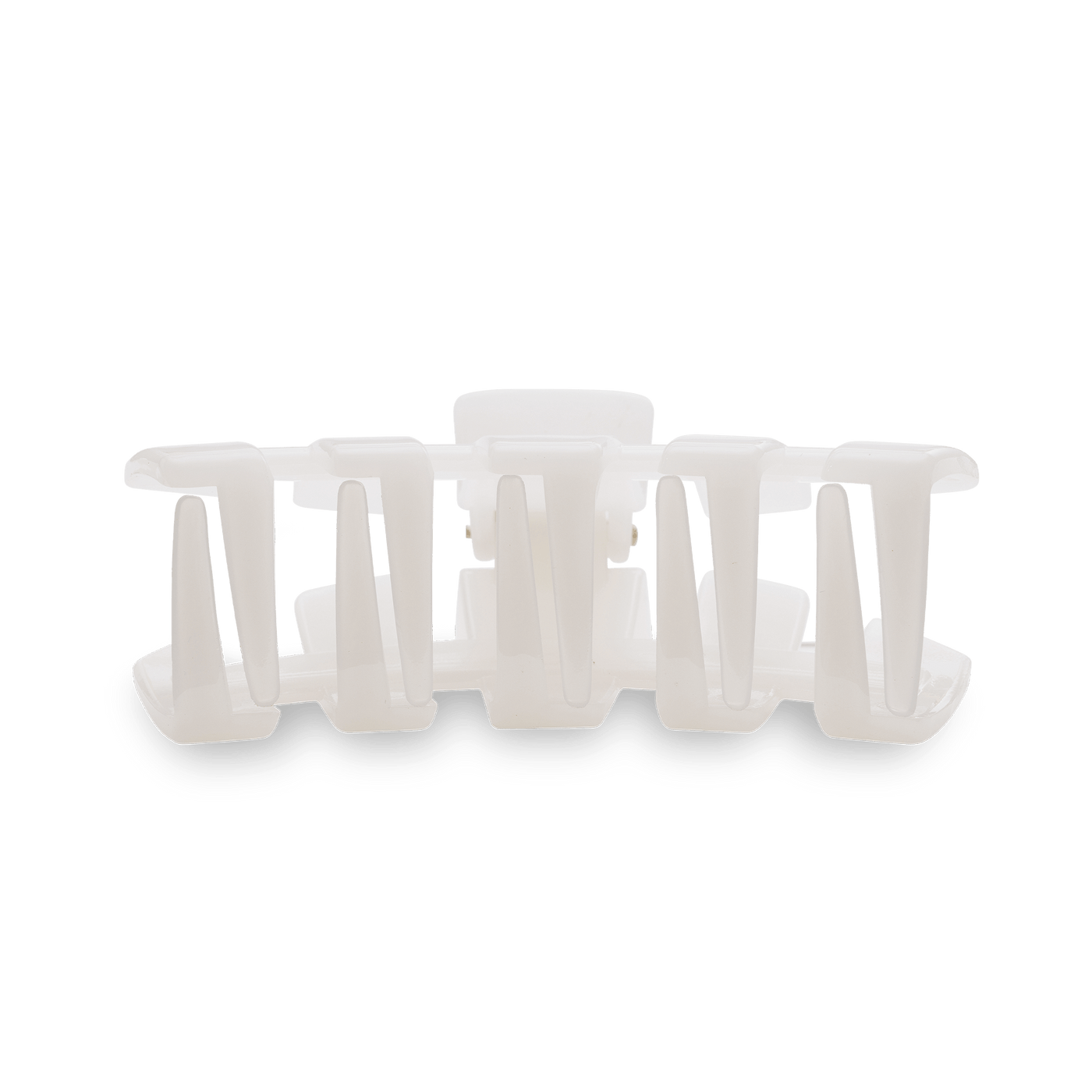 Classic Coconut White Small Claw Clip